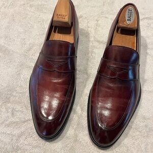Paul Evans "Stewart" penny loafers, 8 1/2 (size  9 1/2).Oxblood